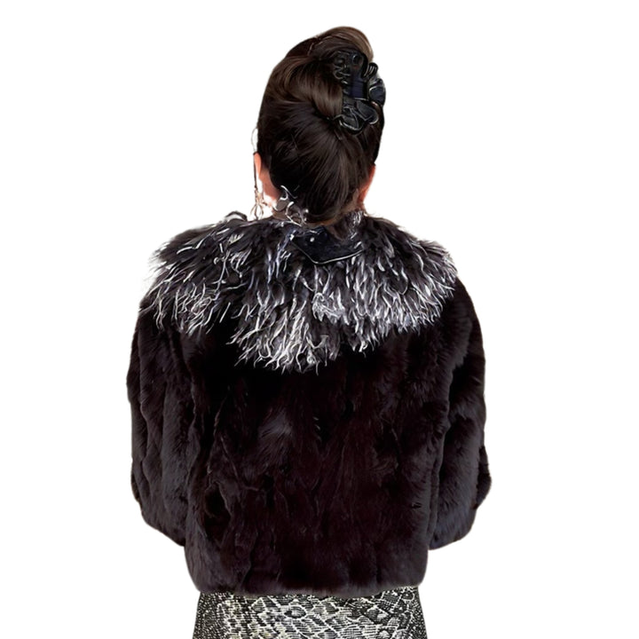 Morris Kaye Rabbit Lamb Jacket