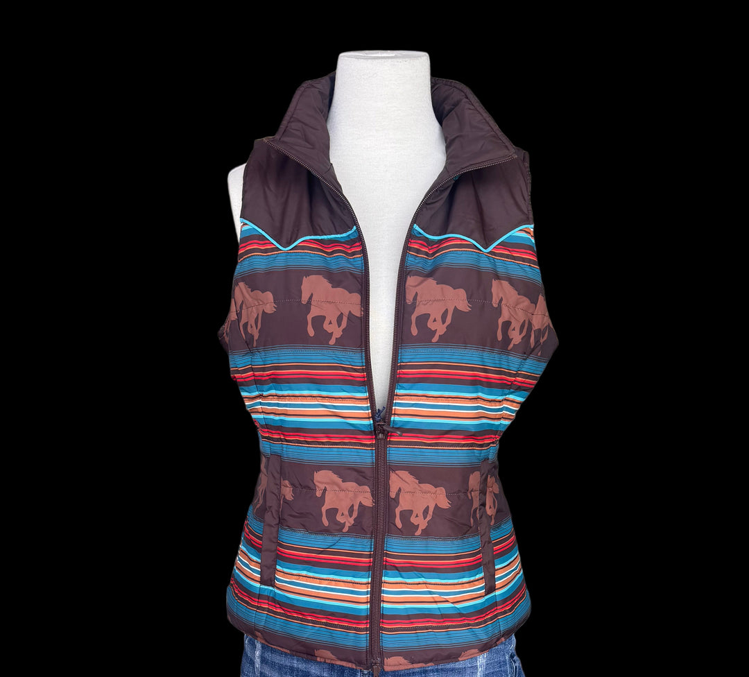 Panhandle Women's Reversible Puffer Vest