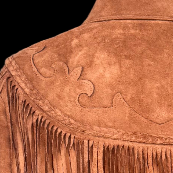 Panhandle Micro Suede Fringe Jacket