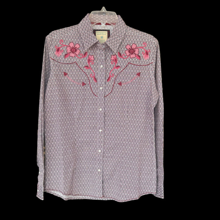 Panhandle Floral Embroidered Shirt-RoghStock