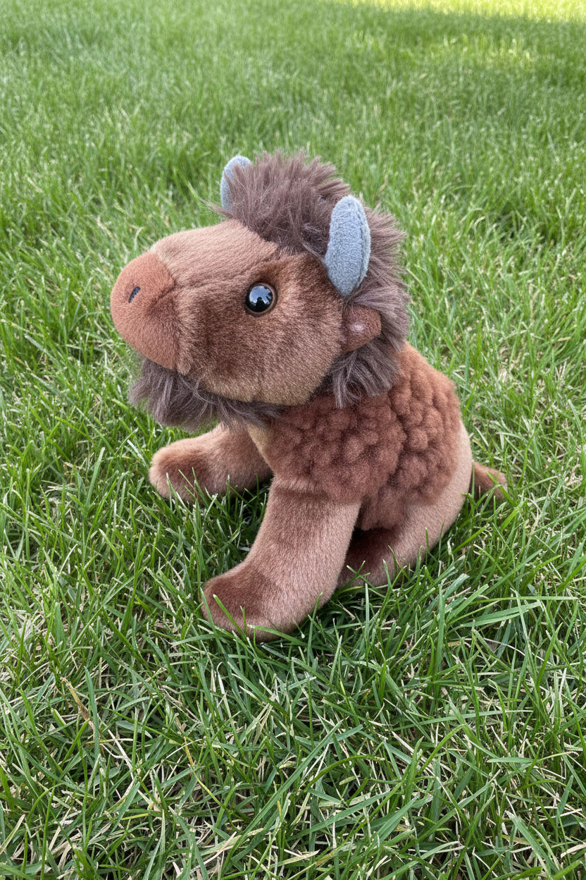 Sitting Bison 7”