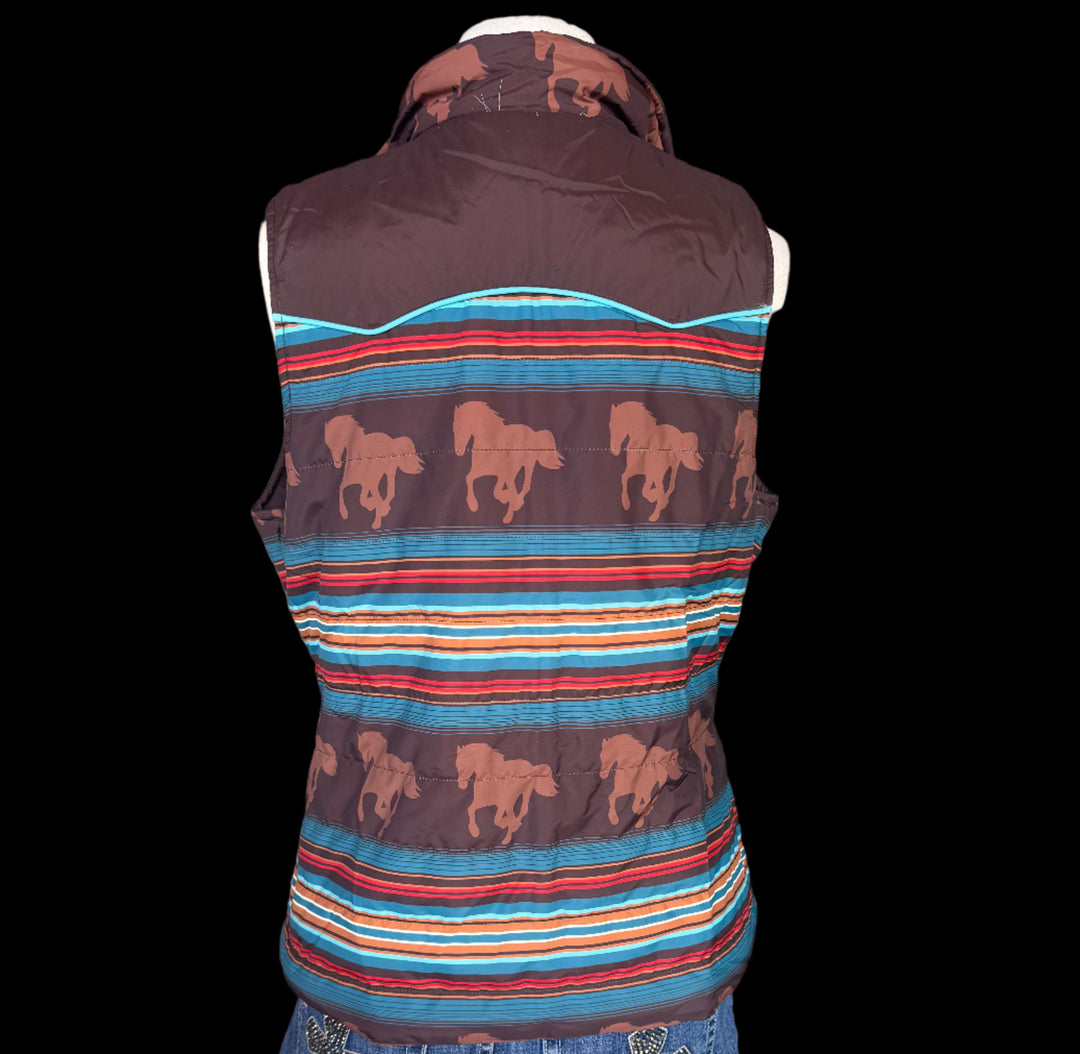 Panhandle Women's Reversible Puffer Vest