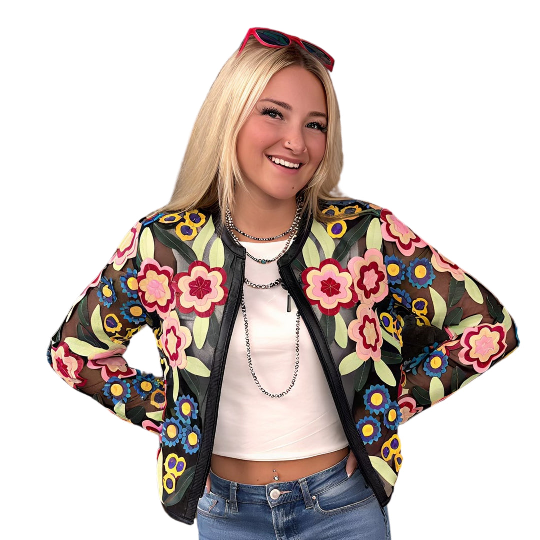 Dakota West- Art Deco Multi- Color Jacket