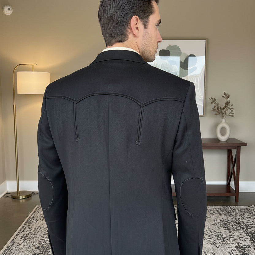 Platini Men's Micro Suede Blazer