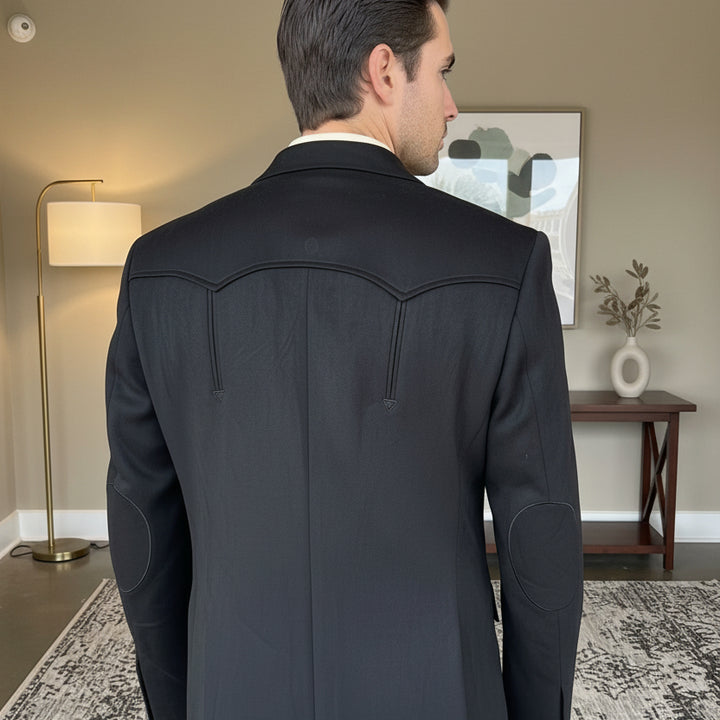 Platini Men's Micro Suede Blazer