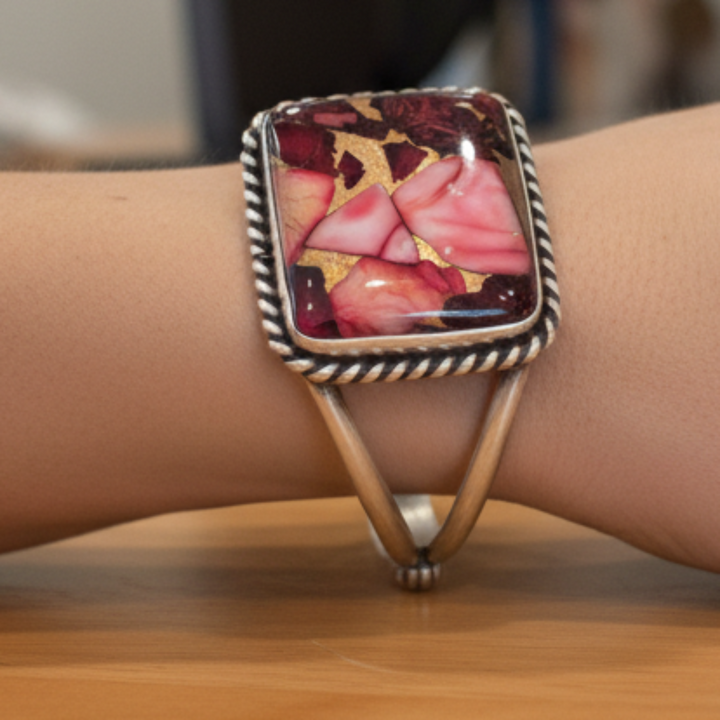 Augustine Largo Rose Dahlia Cuff