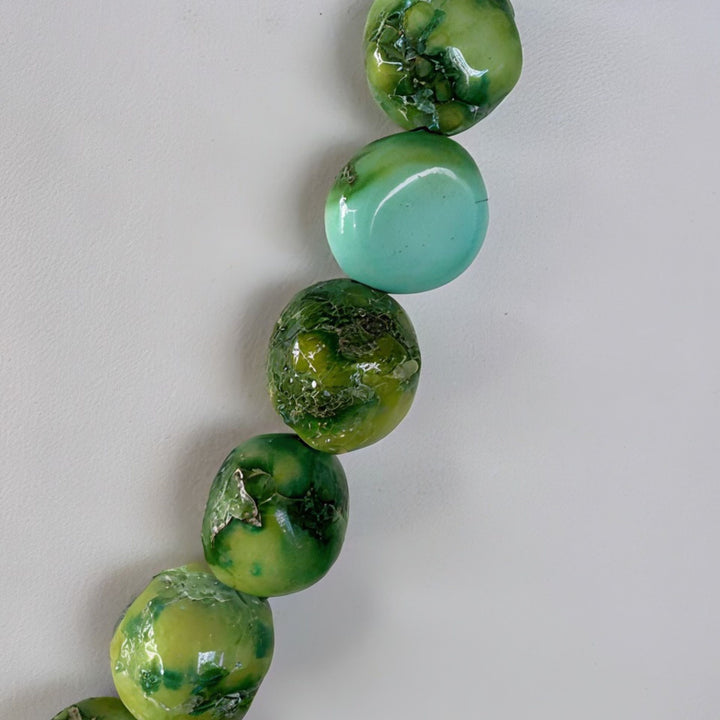 Sonoran Gold Turquoise Beaded Necklace