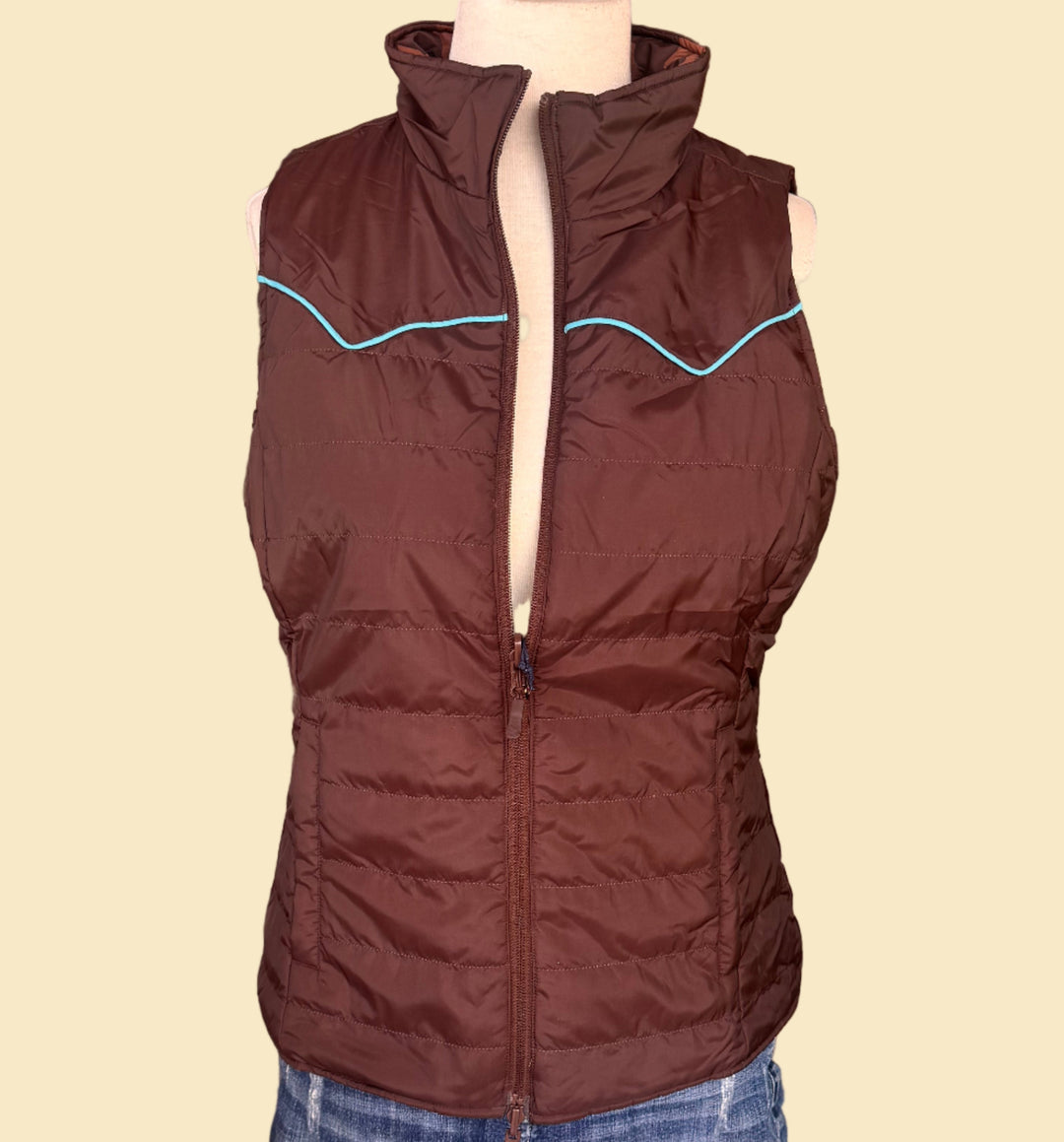 Panhandle Women's Reversible Puffer Vest
