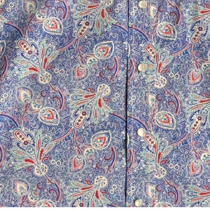 Panhandle Blue Paisley Shirt