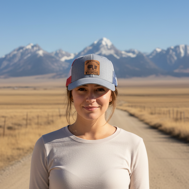 "Living My Best Life in Wyoming" Ballcap