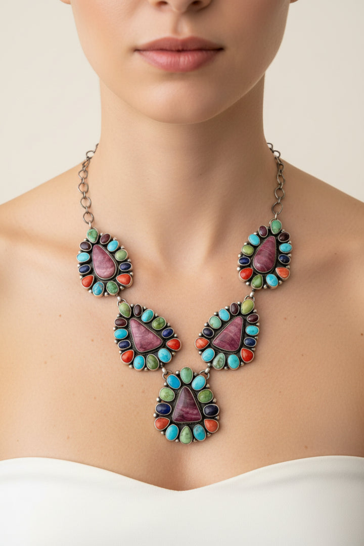 Betty Tom Necklace/Earrings Set