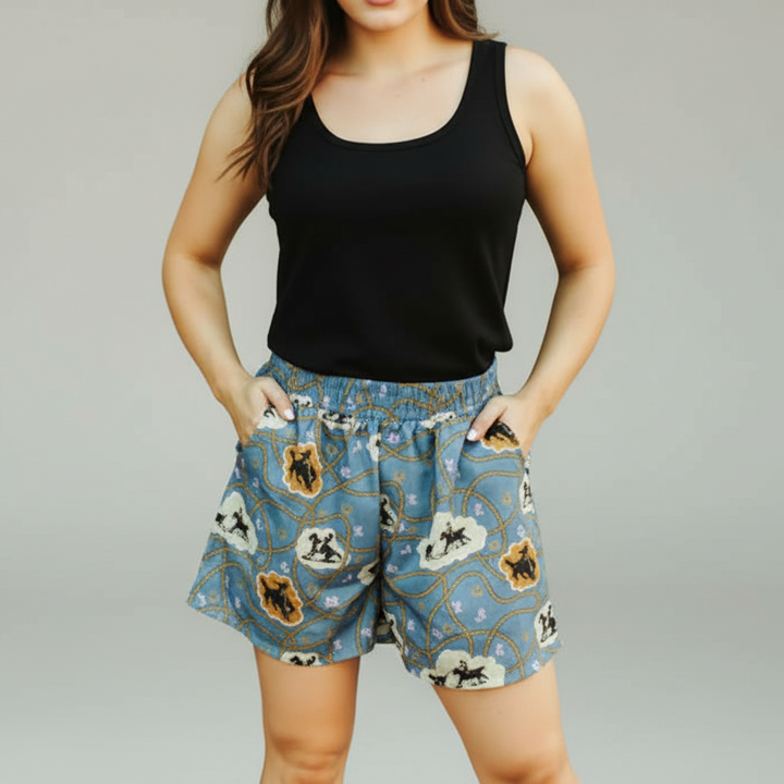The Britches Vintage Cowboy Shorts
