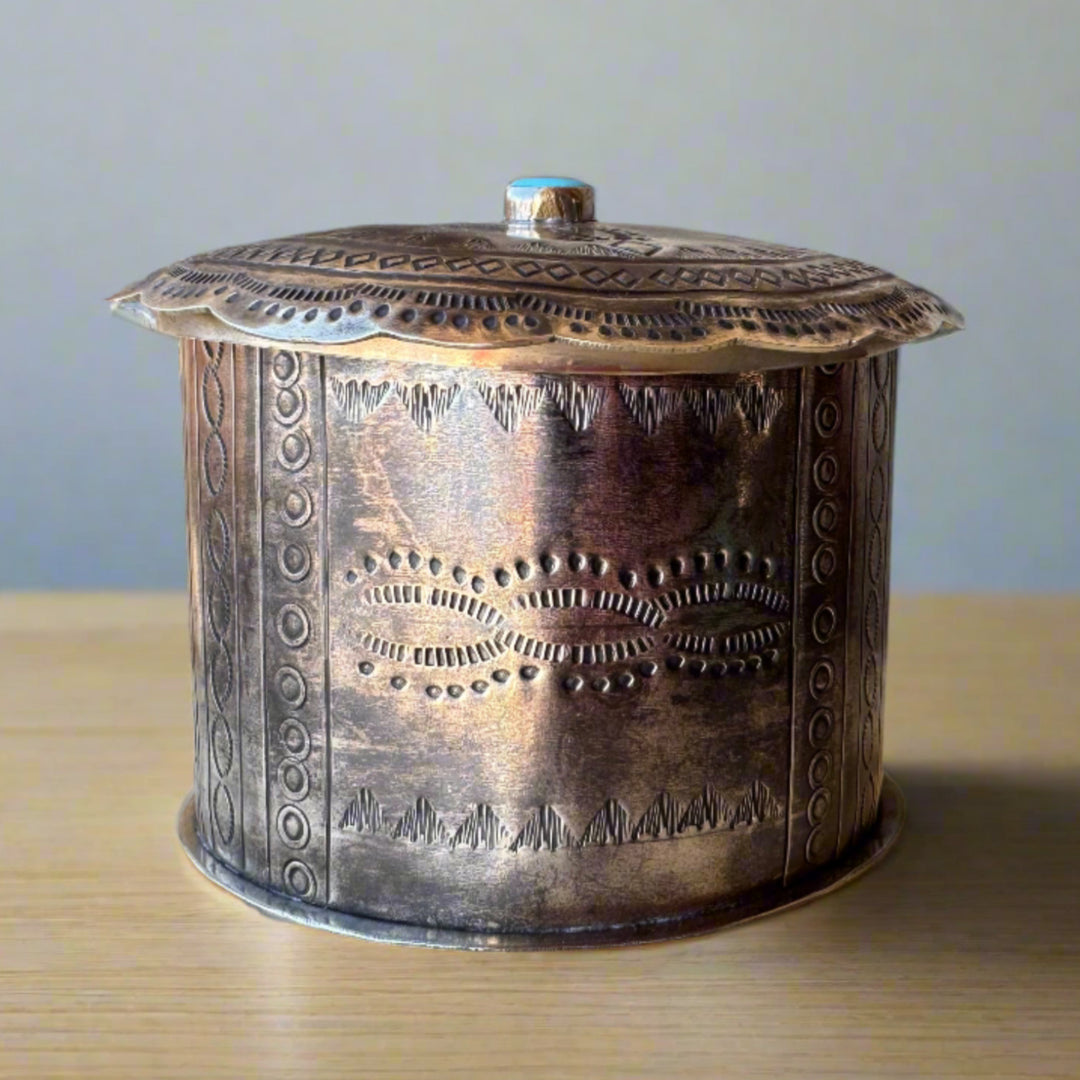 J Alexander Silver Jewelry Box