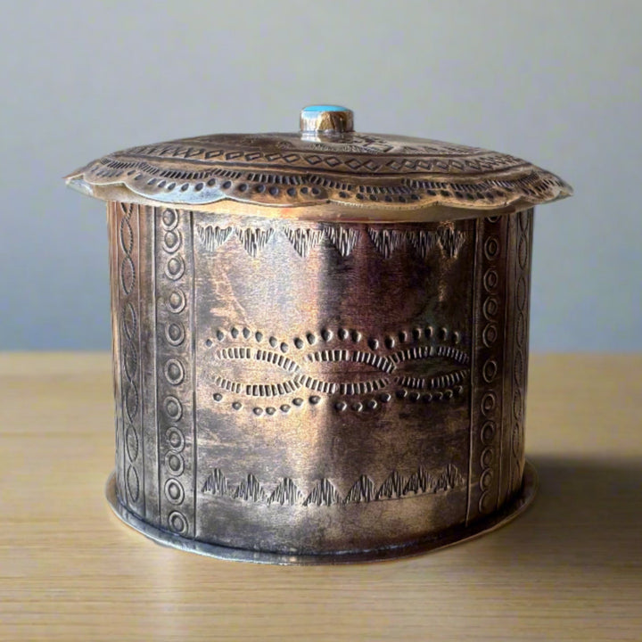 J Alexander Silver Jewelry Box