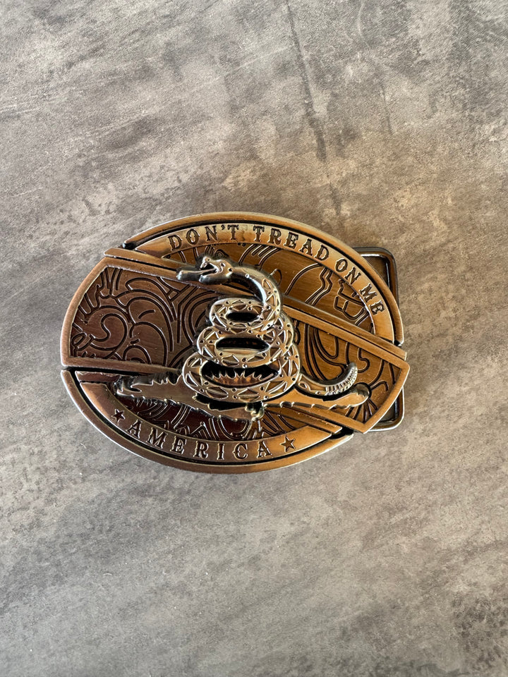 Hidden Knife Belt Buckle