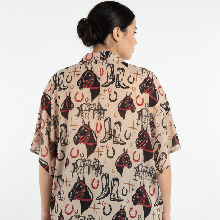 Westy Horseman Blouse