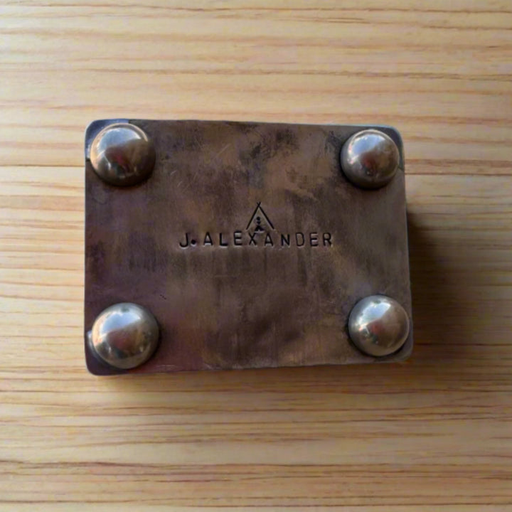 J Alexander Silver Jewelry Box