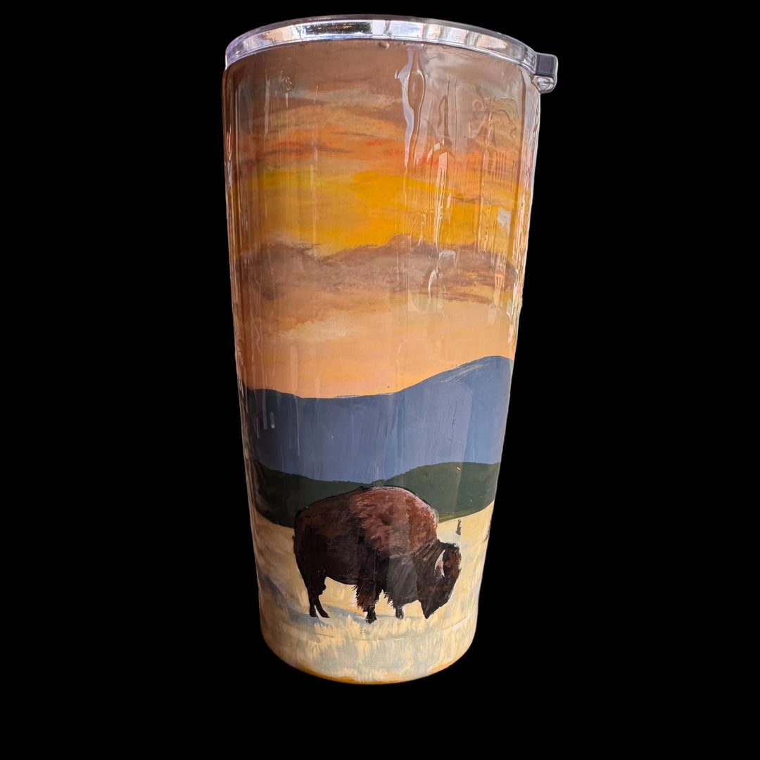 Locally Hand Painted Tumblers