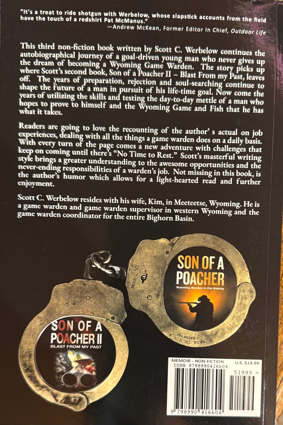 Son of a Poacher III- No Time To Rest