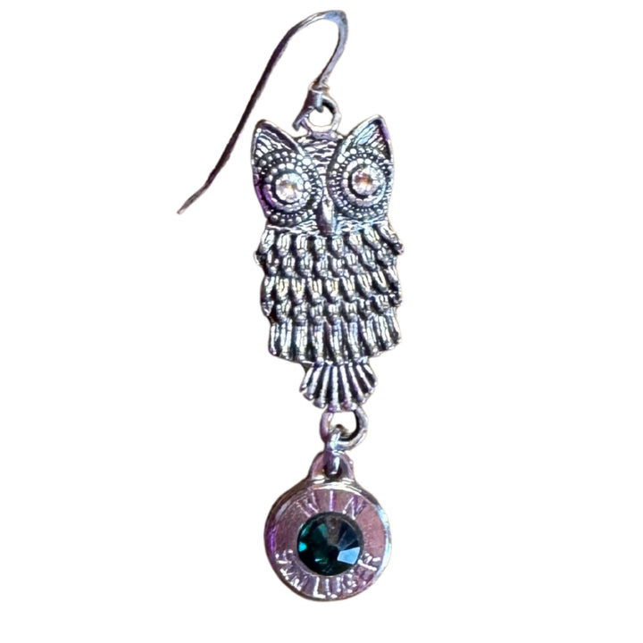 Owl Bullet Earrings