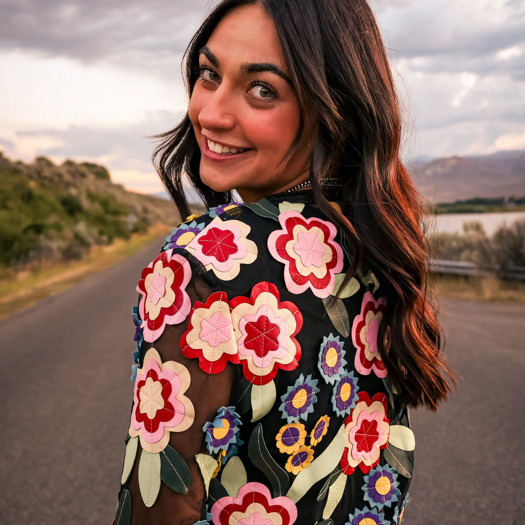 Dakota West- Art Deco Multi- Color Jacket