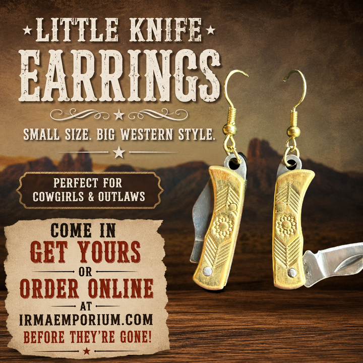 Little Knife Earrings-flower