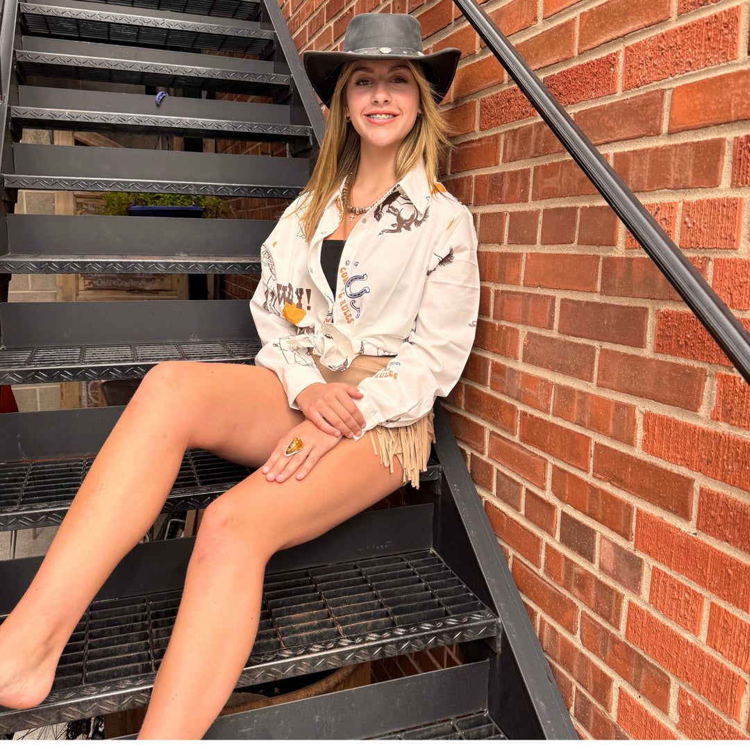 Wild & Free Button Up Shirt
