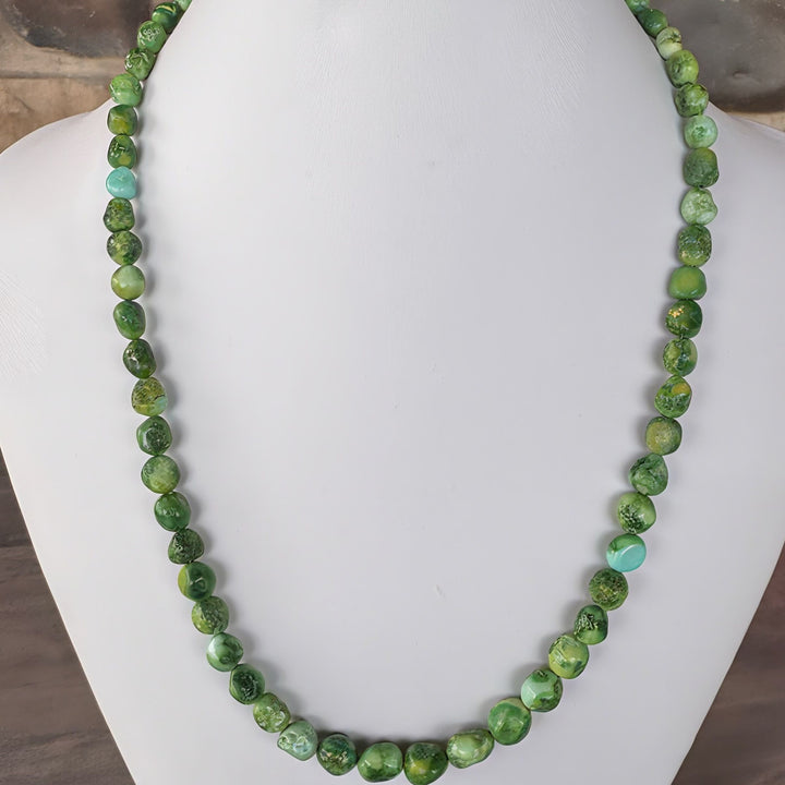 Sonoran Gold Turquoise Beaded Necklace