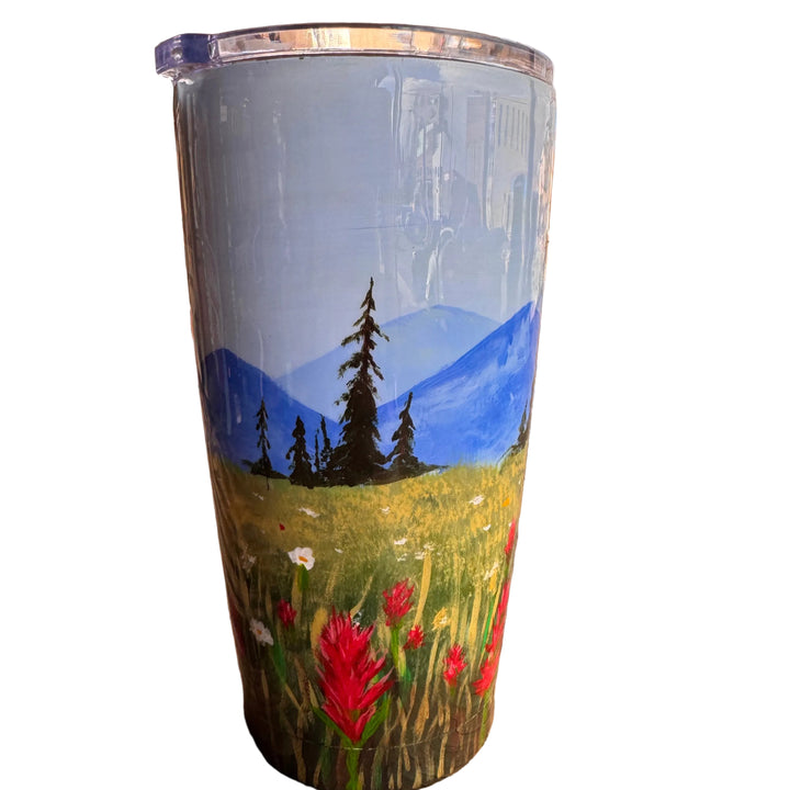 Locally Hand Painted Tumblers