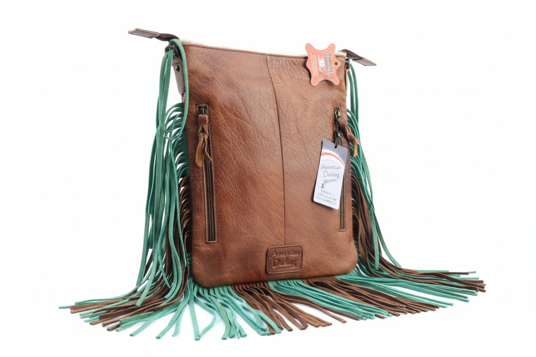 American Darling Fringe & Bronc Hair-on Conceal Carry Crossbody