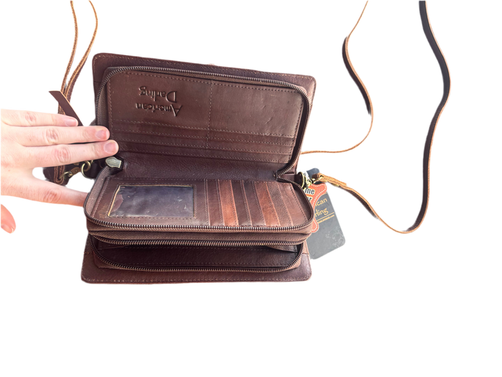 American Darling Hair On Hide Stagecoach Crossbody