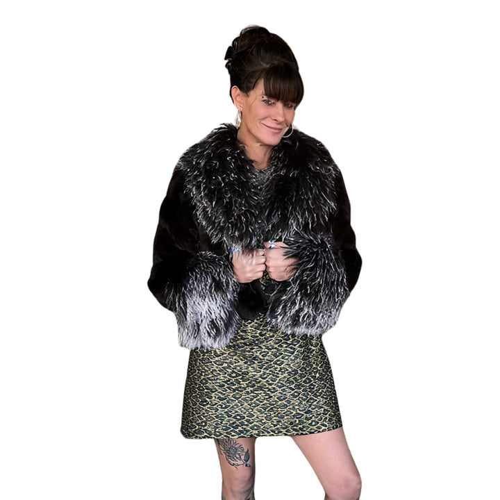 Morris Kaye Rabbit Lamb Jacket