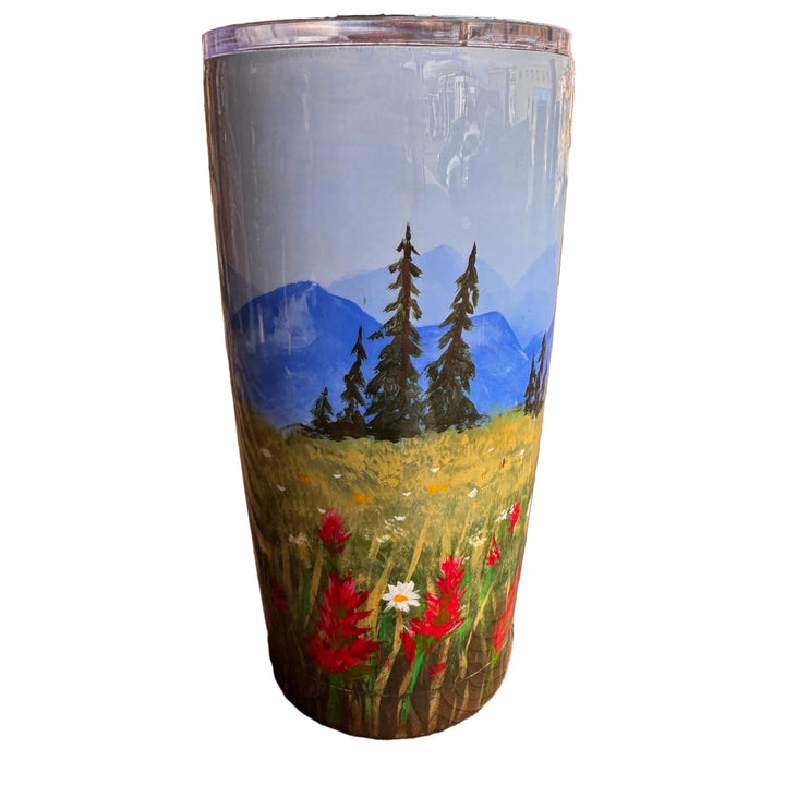 Locally Hand Painted Tumblers