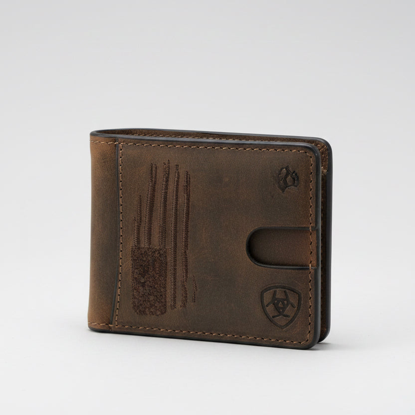 Ariat Bifold Men's Rugged Flag Wallet