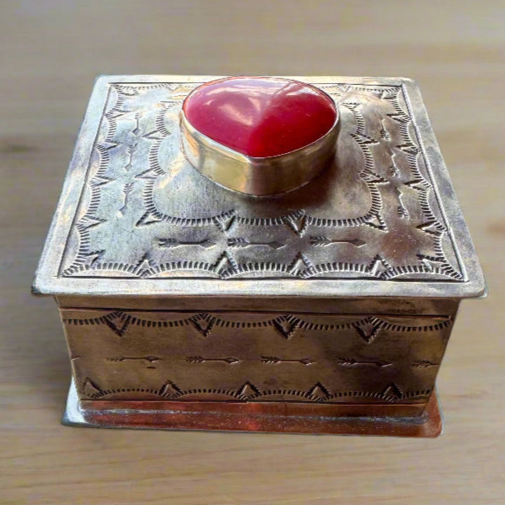 J Alexander Silver Jewelry Box