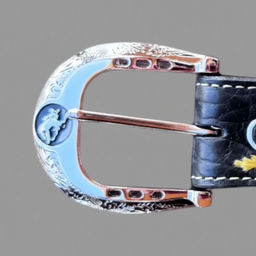 Vintage Bison-Bronc Belt