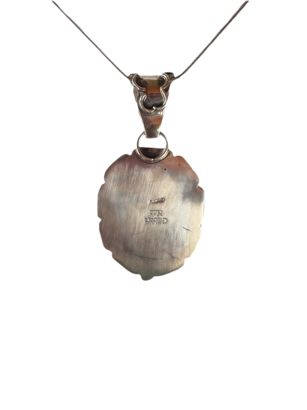 Gilbert Nez Royston Turquoise Pendant