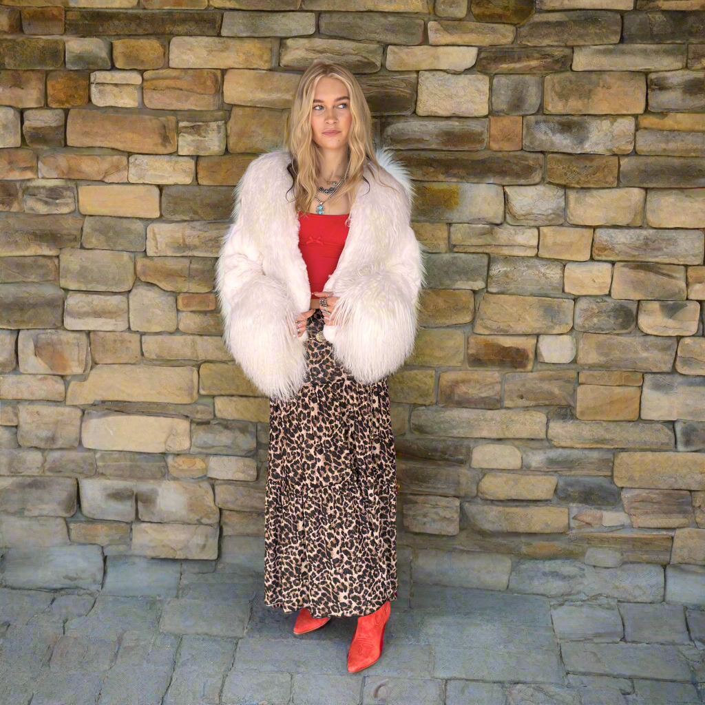 Morris Kaye Rabbit Lamb Jacket