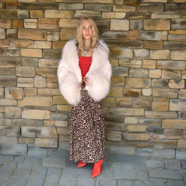 Morris Kaye Rabbit Lamb Jacket