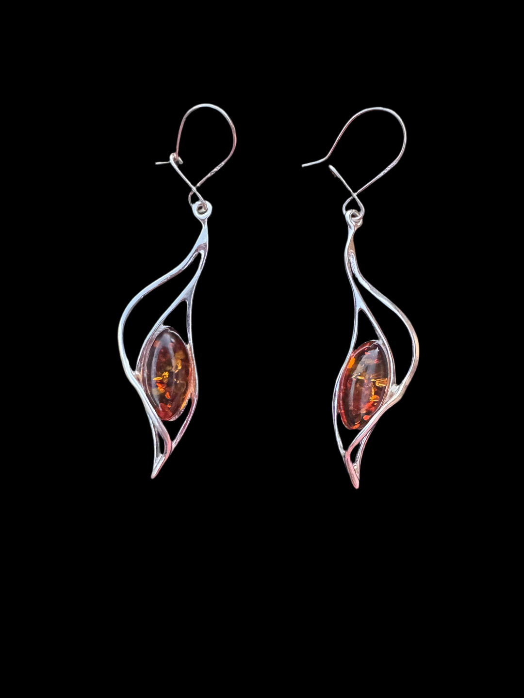 Amber Earrings