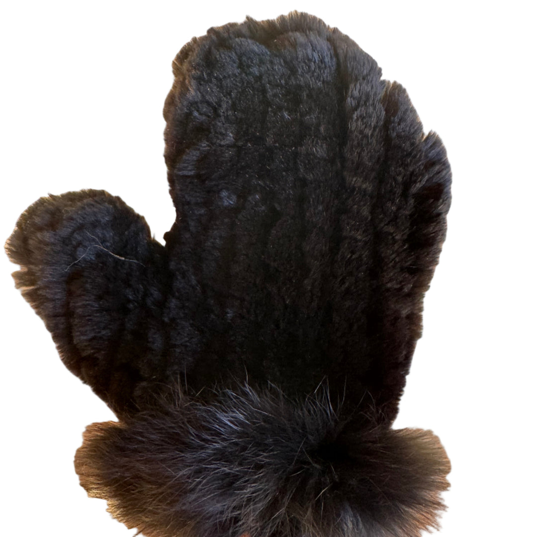 Morris Kaye Rabbit/Fox Mittens