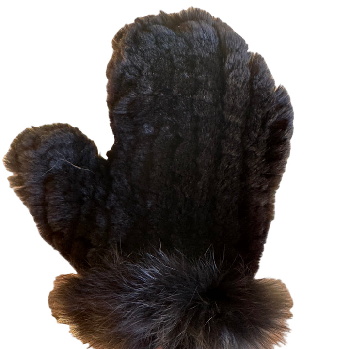 Morris Kaye Rabbit/Fox Mittens