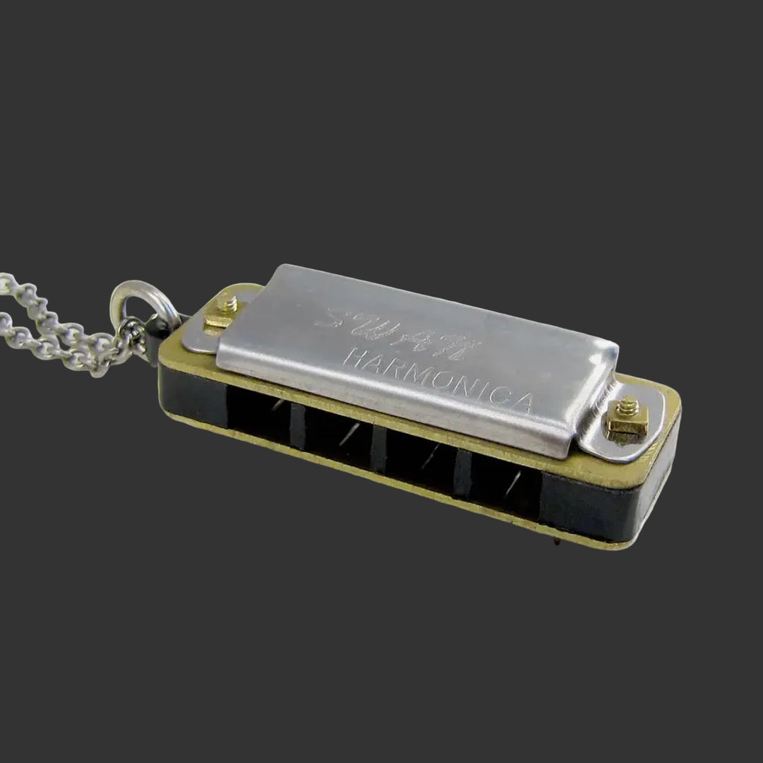 Harmonica Necklace