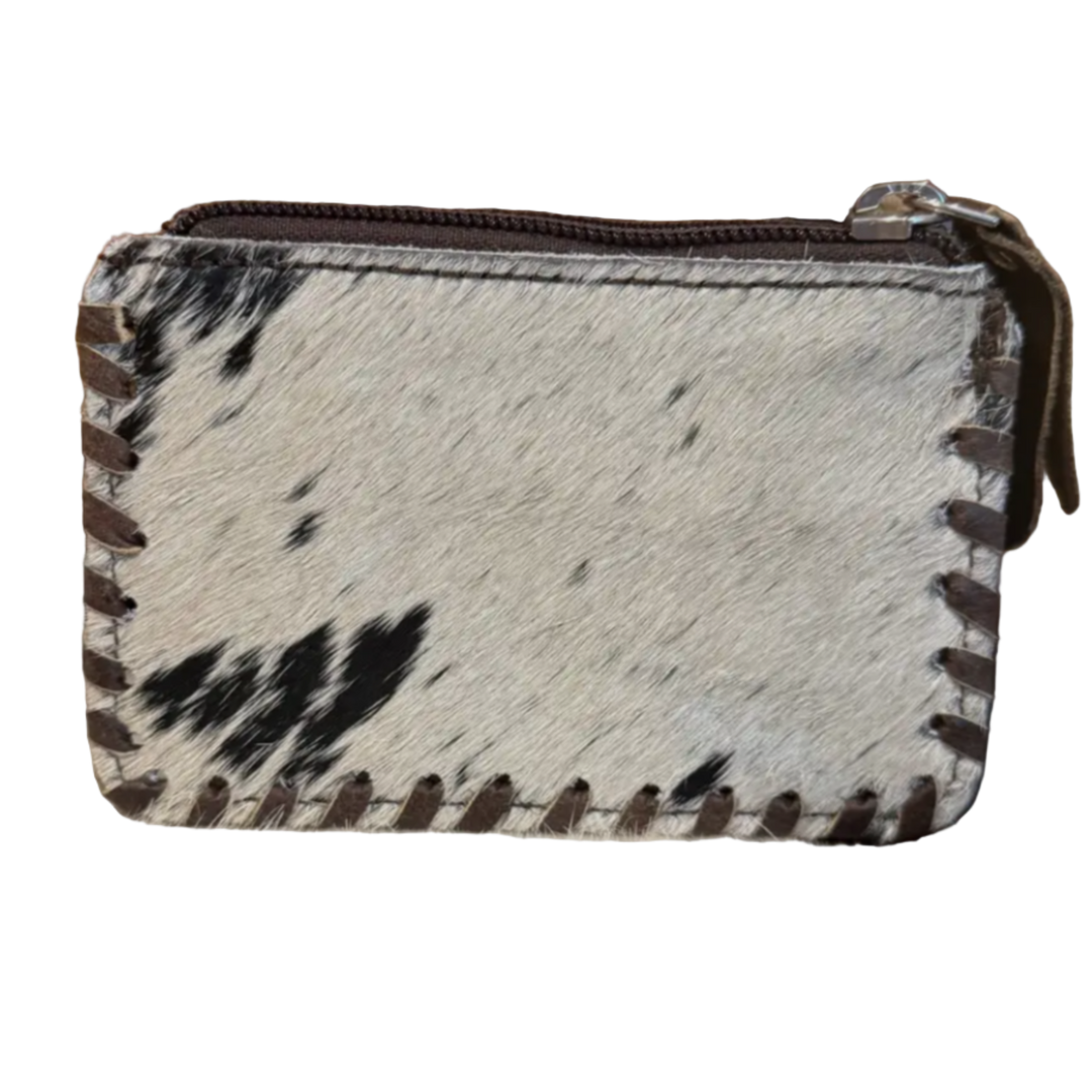 Highland Cow Tooled Pouch