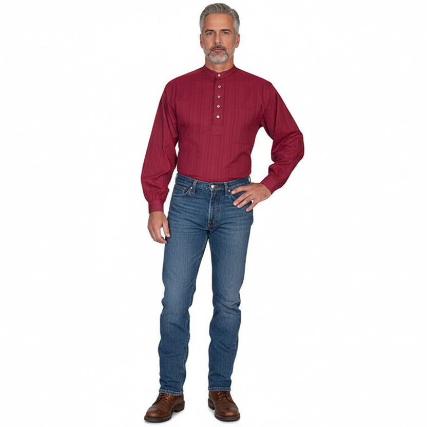 Scully 3/4 Button Pull Over