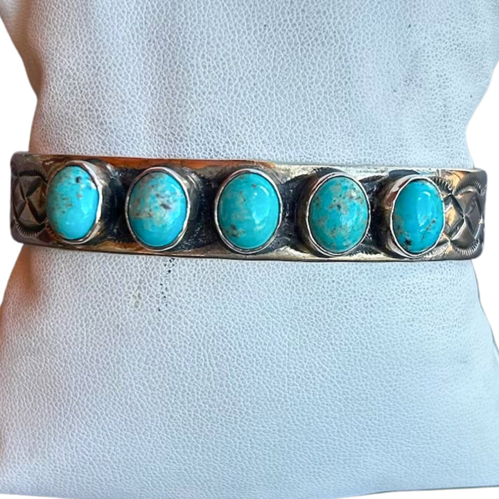 Chimney Butte Kingman Turquoise Cuff